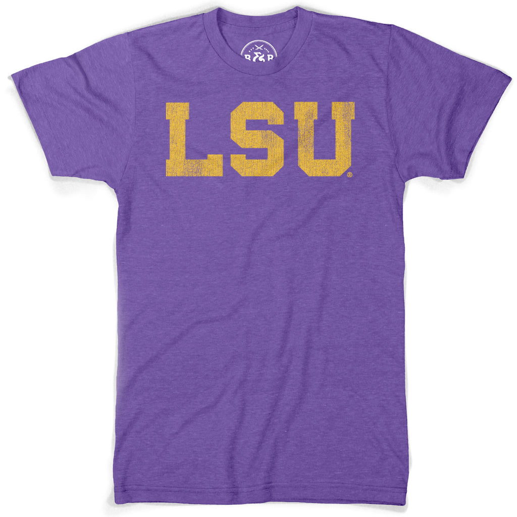 LSU Tigers Retro Brand Beanie Tiger Toddler / Kids T-Shirt - Gold ...