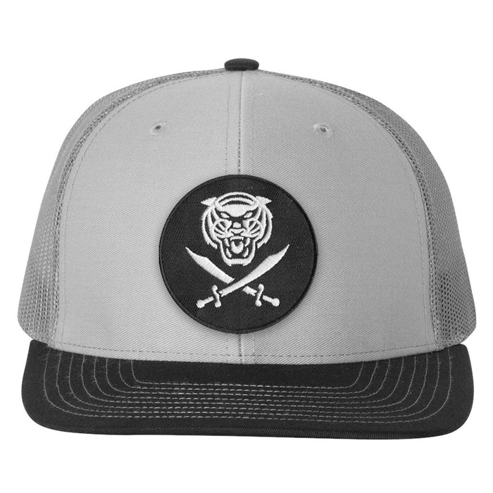 Bengals & Bandits Richardson 112 Two-Tone Trucker Hat - Grey / Black