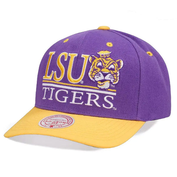 LSU Tigers Mitchell & Ness Beanie Mike All Direct Corduroy