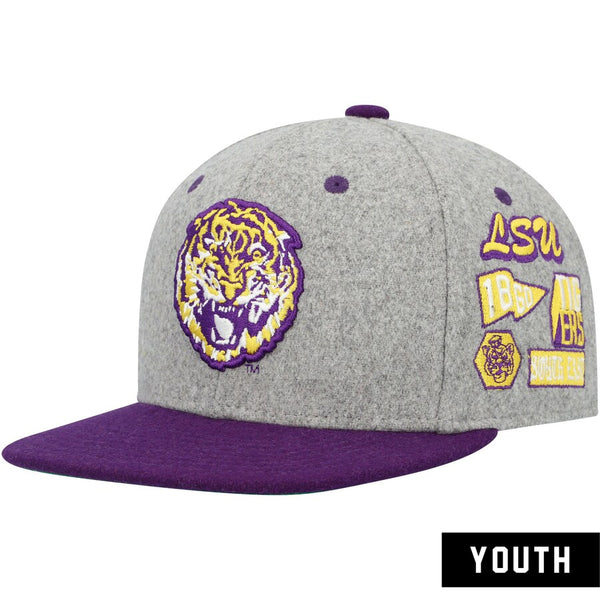 LSU Tigers Mitchell & Ness NCAA SnapBack Hat