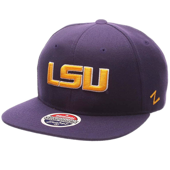 LSU Tigers Zephyr Primary Original Snapback Hat - Purple — Bengals & Bandits